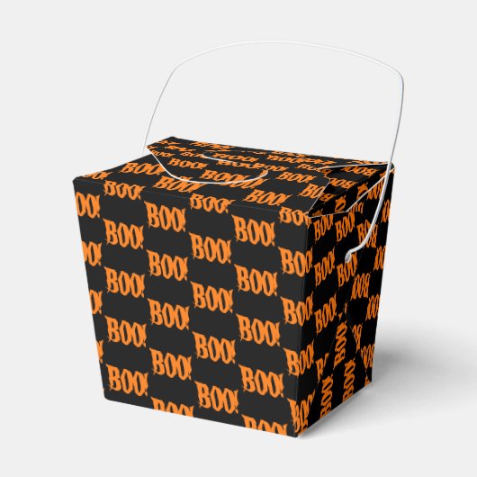 Halloween Party Favor Box Bedankdoosjes (Voorkant Zijde)
