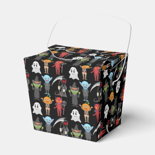 Halloween Party Favor Box Bedankdoosjes (Voorkant Zijde)