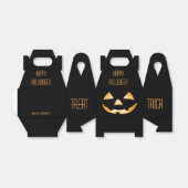 Halloween Party Favor Box - Trick or treat? Bedankdoosjes (Uitgevouwen)