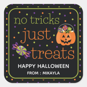 Halloween Party Favor Sticker