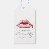 Halloween Party Favor Tag Cadeaulabel (Voorkant)