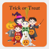 Halloween Party Favoriser Étiquette Sticker Sticke (Devant)