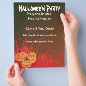 Halloween Party Flyer (Hand)