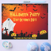 Halloween party flyer (Enkel)
