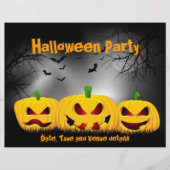 Halloween party flyer (Voorkant)