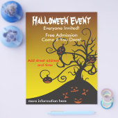 Halloween Party Flyer (Enkel)