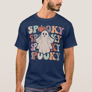 Halloween party ghost fun trick or treat for women t-shirt