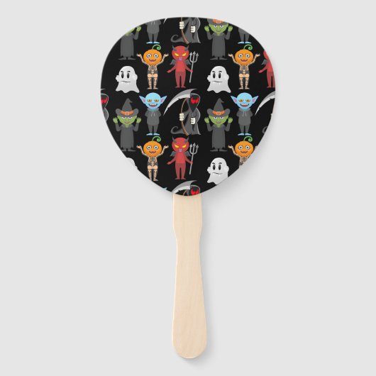 Halloween Party Hand Fans Handwaaier (Voorkant)