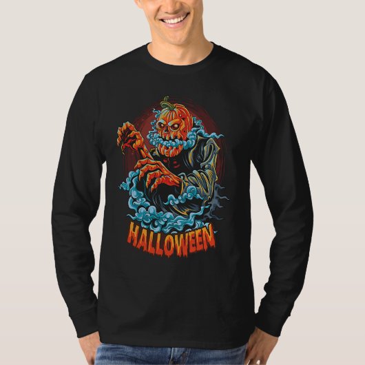Halloween  Party Happy Pumpkin Graphic Plus Size T-shirt (Voorkant)