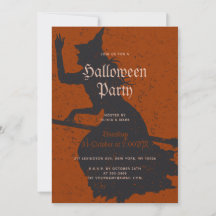 Halloween Party Heksenmagie Trick or treat Grunge