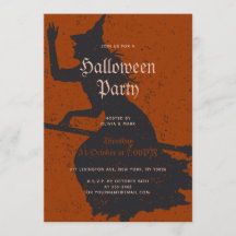 Halloween Party Heksenmagie Trick or treat Grunge