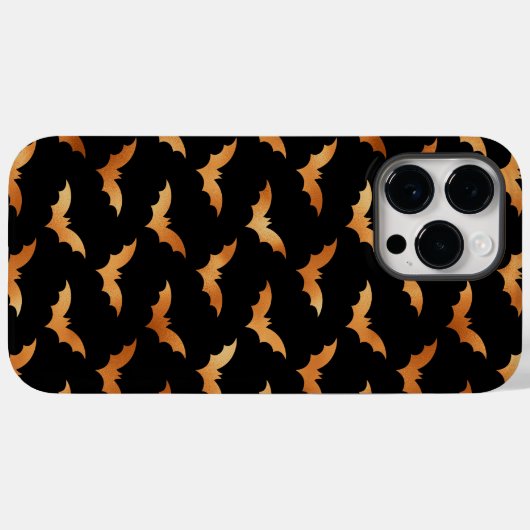 Halloween Party Herfst Flying Bat Case-Mate iPhone Case (Achterkant (horizontaal))