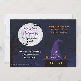 Halloween Party I Kaart