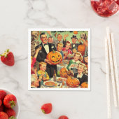 Halloween Party Illustratie Servet (Insitu)