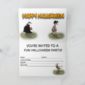 HALLOWEEN PARTY INVITATION (Intérieur)