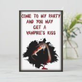 HALLOWEEN PARTY INVITATION (Debout devant)