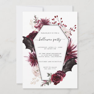 Halloween Party Invitation Flyer Kaart