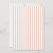 Halloween Party Invitation, ghost dog Kaart (Achterkant)