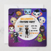 halloween party Invitation Kaart (Voorkant)