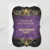 Halloween party Invitation Kaart (Voorkant)