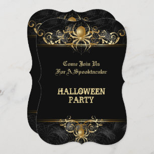 Halloween party Invitation Kaart