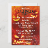Halloween Party invitation Spooktacular design (Devant)
