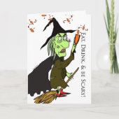 Halloween Party Invitation Witch Potion (Voorkant)