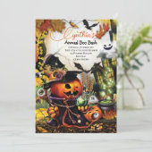 HALLOWEEN PARTY INVITATIONS (Debout devant)