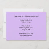 Halloween Party Invitations Giant Candy Corn Kaart (Achterkant)