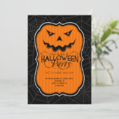 Halloween Party Jackolantern Invitation (Debout devant)