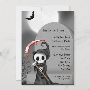 Halloween Party Kaart