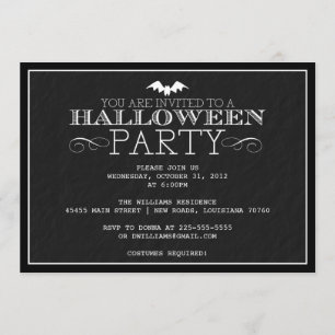 Halloween Party Kaart