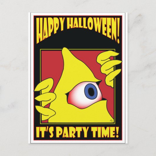 HALLOWEEN PARTY KAARTEN (Voorkant)