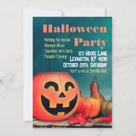 Halloween Party Kinder en Volwassenen Kaart