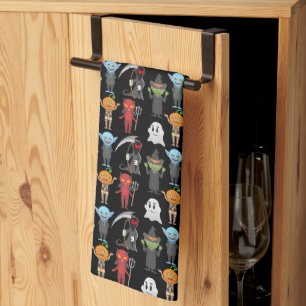 Halloween Party Kitchen Towel Theedoek