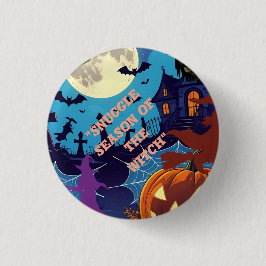 Halloween party knop ronde button 3,2 cm