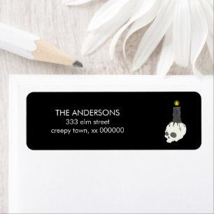 Halloween Party-labels Etiket