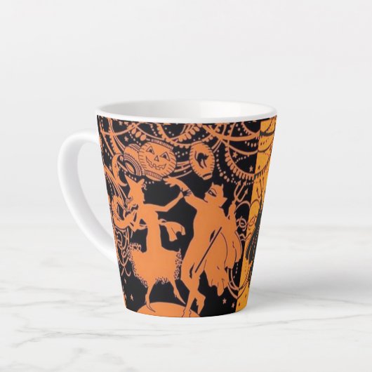 Halloween Party Latte Mok (Linkerhoek)