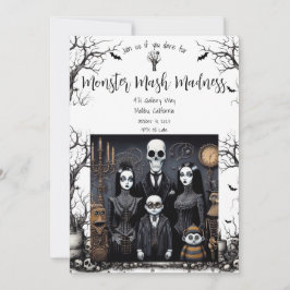 Halloween Party Monster Mash Kaart