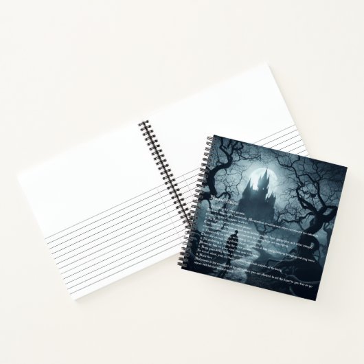 Halloween Party Notitieboek (Binnen)