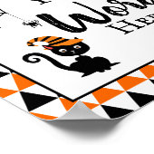 halloween party ontwerp je eigen bord poster (Hoek)