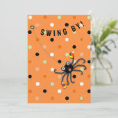 Halloween Party Open Huis Uitnodigingen (Staand voorkant)