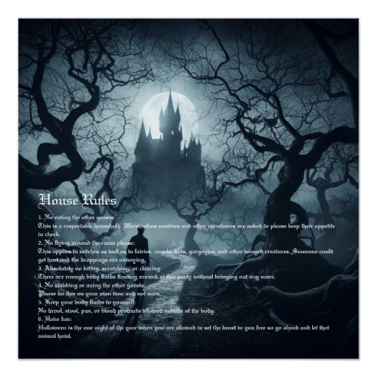 Halloween Party Perfect Poster (Voorkant)