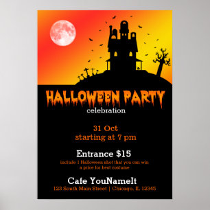 Halloween Party Poster