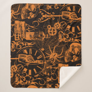 Halloween Party:  Poster. Sherpa Deken