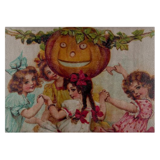 Halloween Party Pumpkin  Snijplank (Voorkant)