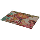 Halloween Party Pumpkin  Snijplank (Hoek)