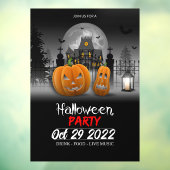 Halloween Party Raamsticker (Vel 3)