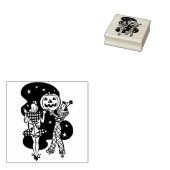  Halloween Party Rubber Stempel (Gestempeld)