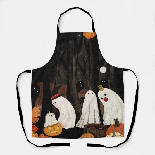 Halloween Party Schort (Voorkant)